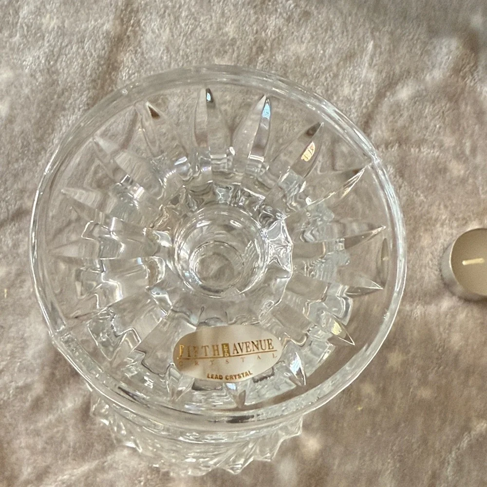 Fifth Avenue Crystal Candle Holder - Picture 5 of 8